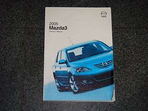 2005 Mazda Mazda3 3 Owners Manual  