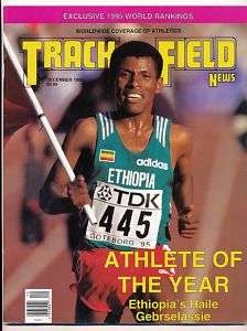 1995 Track & Field News HAILE GEBRSELASSIE Athlete of the Year  