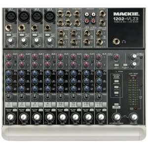  Mackie 1202 VLZ3 Premium 12 Ch Compact Mixer PA Mixer 
