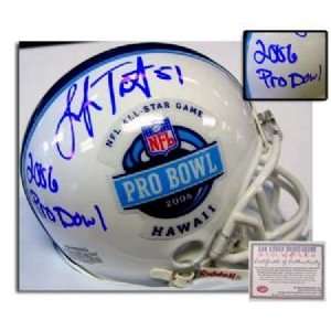   Mini Helmet   2006 Pro Bowl   Autographed NFL Mini Helmets Sports