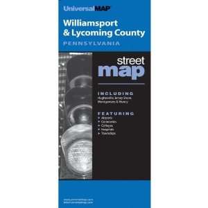   Maps 50034 Williamsport And Lycoming County PA Street Map Office