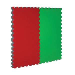  Sportime TechnoMat 2 Gym Mat   Two Panel Module   Red and 
