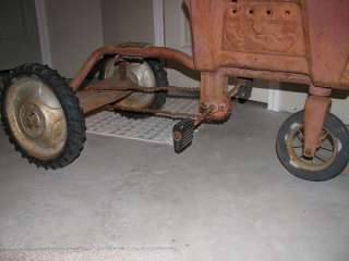   VTG Metal Ride On MURRAY Tractor Pedal Car   Chain Driven   OLD  