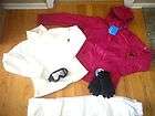 WOMENS COLUMBIA 3 IN 1 JACKET COAT / GOGGLES / GLOVES / PANTS SMALL 