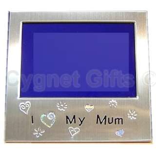 Love My Mum Photo Picture Present Frame Mother Gift  