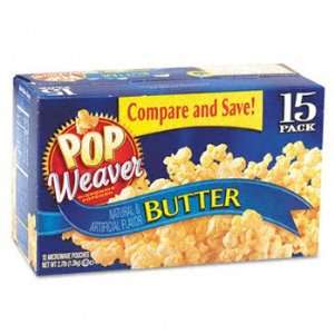  Office Snax® Pop Weaver Microwave Popcorn POPCORN,BUTTER 