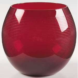  Mikasa Cheers Ruby 24 Ounce Stemless Balloon Wine Glass 