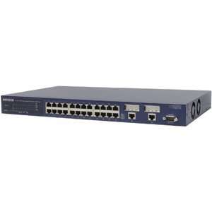 Managed Ethernet Switch. PROSAFE 24PORT MANAGED 10/100 ENET L2 SWITCH 