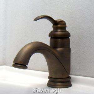 New Antique Brass Bathroom Basin Faucet Mixer Tap A96  