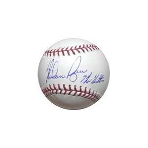  Nolan Ryan Autographed Baseball with 7 No Hitters 