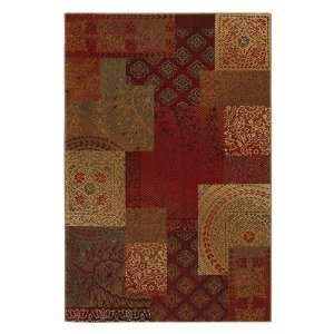  Mohawk Home 8 x 10 Earth Blast Country Quilt Area Rug 