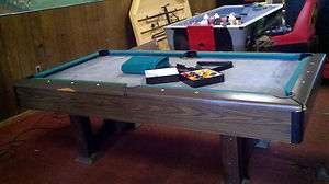 7ft home pool table  