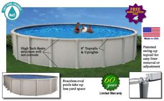   FRIENDLY RESIN ABOVE GROUND SWIMMING POOL & HIGH QUALITY LINER 54