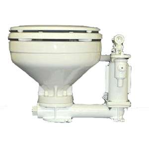 Raritan Standard Electric Toilet   White Marine Size Bo  