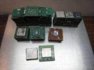   of 91 Scrap Intel & AMD CPUs Processors Gold Recovery 2.9 Lbs 46.4 Oz