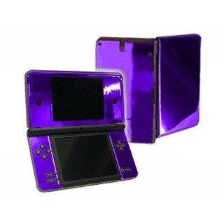 Nintendo DSi XL Color Skin   NEW   PURPLE CHROME MIRROR system skins 