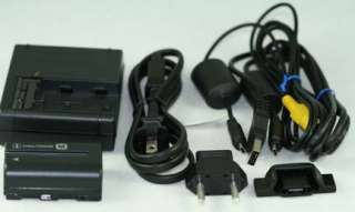 Supplied accessories Power Cord Software CD ROM Battery Charger 