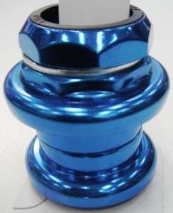 SCOOTER Headset Bearings 1 1/8 Threaded ANODIZED BLUE  