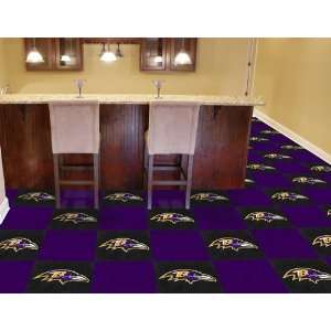    Baltimore Ravens Carpet Tiles 18x18 tiles