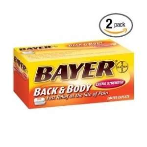  Bayer Pain Reliever/Adjuvant, Back & Body, Extra Strength 