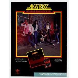 1983 Alcatraz No Parole Album Promo Print Ad (Music Memorabilia) (6334 