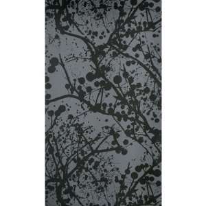   Wilderness Wallsmart Wallpaper in Black with Lacquer