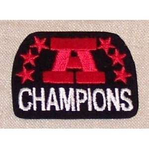    AFC Chamionship Emblem Logo NFL Embroidered PATCH 