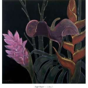  In Bloom I by Pegge Hopper. Size 27.5 inches width by 27 
