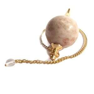  Pendulum Sunstone (Gold Plated)