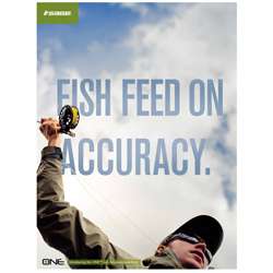 Sage Fly Fishing Accuracy Poster 24 x 36  