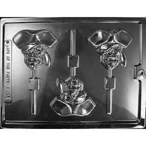  PIRATE SKULL LOLLY Kids Candy Mold Chocolate