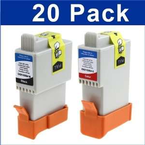 20Pk Compatible Ink Cartridges For Canon BCI 24   Pixma Ip1500/Ip2000 