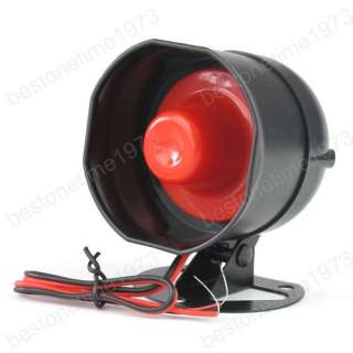   Vehicle Burglar Alarm Protection Security System with 2 Remote Control