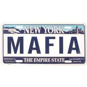  New York Mafia License Plate Automotive