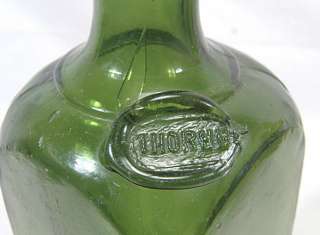 Unusual Shape/Color APPLIED SEAL Whiskey? Nr Mint 1894  