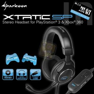New SHARKOON X Tatic SP X BOX360+PS3 Mic Digital Gaming  