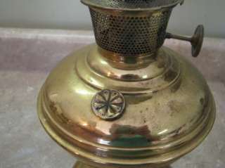 ALADDIN MODEL #5 Vintage/Antique BRASS KEROSENE/OIL LAMP  