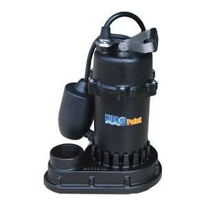 HidroPoint Sump Pump, Submersible Cast Iron with Tethered Float Switch 