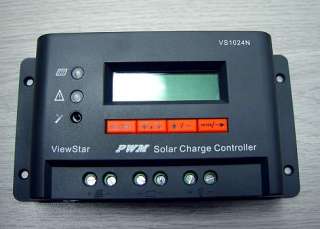 10A solar charge lighting controller regulator 12v 24v auto LCD timer 