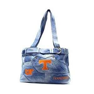 Tennessee Volunteers Denim Snap Top Handbag  Sports 