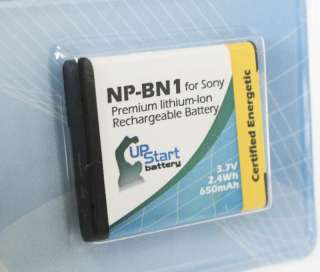 NP BN1 BATTERY + Charger SONY Cyber shot DSC W330 W350  