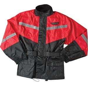  Fly Racing 2 Piece Rain Suit   4X Large/Red/Black 