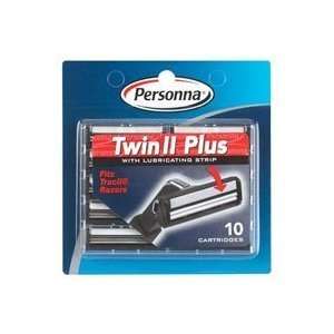  10 Twin II Razor Blades compatible with Gillette TracII razors 