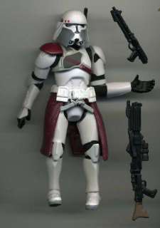 Commander Bacara Clone Trooper ROTS Star Wars .LOOSE  