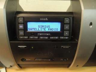 Sirius SUB X1 Boombox w/ Stratus 6 Radio + Car Vehicle Kit, Remote 