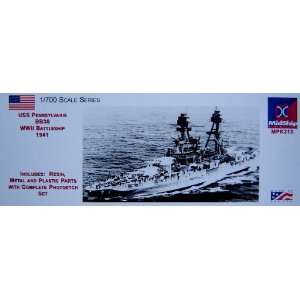   MODEL KITS   1/700 USS Pennsylvannia BB38 Battleship 1941 (Resin Kit