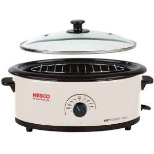  Nesco 4816 14G Electric Oven. 6 QT ROASTER OVEN IVORY 