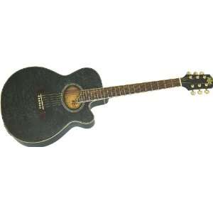  Rogue AF107 Series 2 Ash Top Acoustic Electric Guitar 