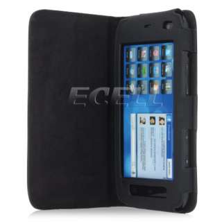   BOOK STYLE LEATHER WALLET CASE STAND FOR DELL STREAK MINI 5  