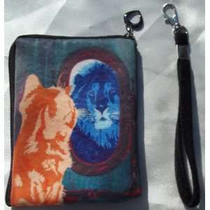  Cat Lion Camera Bag Cell Phone Case 